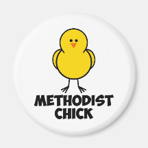 Methodist Chick Refrigerator Magnets