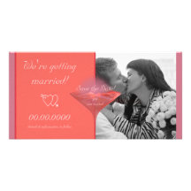 Metropolitini Save the Date Photo Card