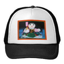 Mexican cloth doll Cap Mesh Hat