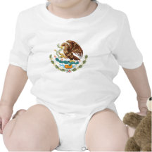 Mexican Coat of Arms for Baby Rompers