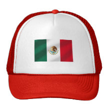 Mexican flag of Mexico Tees and gifts Mesh Hats