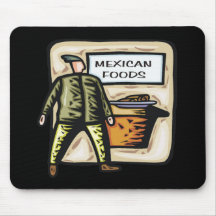 Mexican Food Cinco de Mayo T-shirts and Gifts Mouse Pad