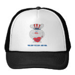 mexican independence day mesh hat