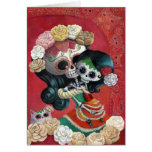 Mexican Skeleton Mother and Daughter Cards