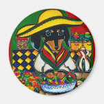 Mexico  Chef Doxie Fridge Magnet