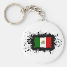 Mexico Flag Key Chain