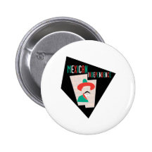 Mexico Independence Pinback Button