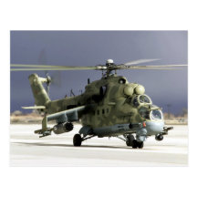 MI-24 Hind Post Cards