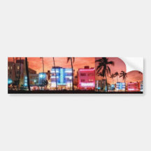 Miami Beach, Florida Bumper Stickers