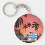 Miami Beach, Florida Keychains