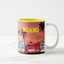 MIAMI BEACH FLORIDA MUG
