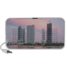 Miami sunrise iPod speakers