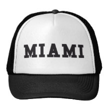 MIAMI TRUCKER HATS