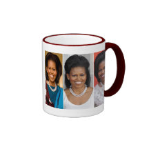 MICHELLE OBAMA COLLECTORS COFFEE MUGS