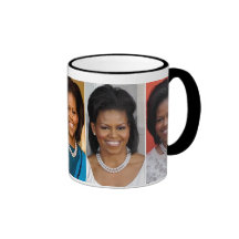 MICHELLE OBAMA COLLECTORS COFFEE MUGS
