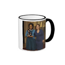 MICHELLE OBAMA EIGHT-DAY EUROPEAN TOUR COFFEE MUG