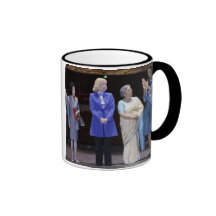 MICHELLE OBAMA EIGHT-DAY EUROPEAN TOUR COFFEE MUGS
