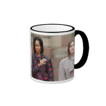 MICHELLE OBAMA EIGHT-DAY EUROPEAN TOUR MUG