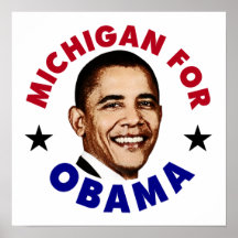Michigan For Obama Posters