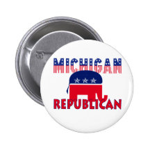 Michigan Republican Buttons