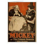 Mickey, by 'Robt .J. Sherman' Retro Theatre Greeting Card