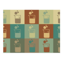 Microbiology Pop Art Post Cards
