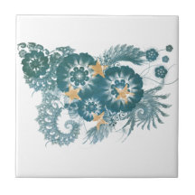 Micronesia Flag Ceramic Tiles
