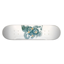 Micronesia Flag Custom Skate Board