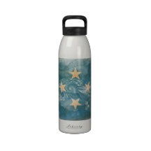 Micronesia Flag Drinking Bottle