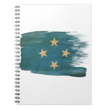 Micronesia Flag Note Books