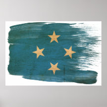 Micronesia Flag Posters