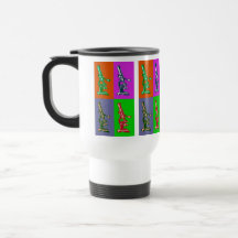 Microscope Pop Art Mugs