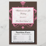 Microwave Popcorn Wrapper Pink Chandelier Flyers