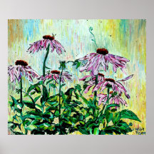 Midday flowers poster