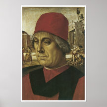 Middle Age Man, 1500 Print
