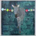 Midnight Moonlight Zebra Napkin napkins