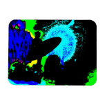 Midnight Surfer Premium Magnet