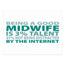 Midwife 3% Talent Post Card