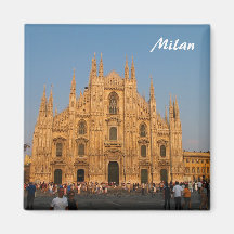 Milan Duomo Fridge Magnet