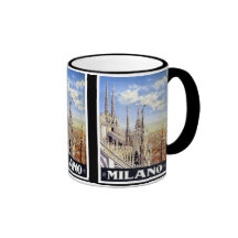 Milano Italy Vintage Travel Mug