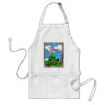 Military artwork apron