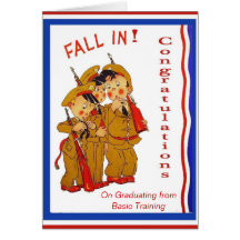 Military Basic Training Graduation Card