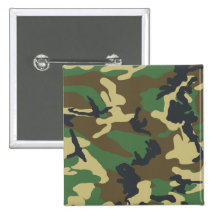 Military Camouflage Button