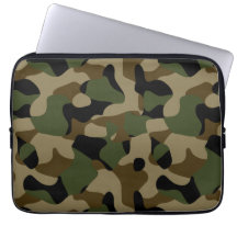 Military Camouflage Laptop Computer Sleeves