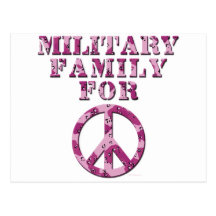 Military Family for Peace Postcard