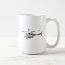 Military Helicopter Mug