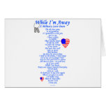 Military Love Poem Greeting Cards