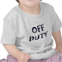 military Off Duty Black T-shirt