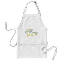 Military Proud Army Mum Apron