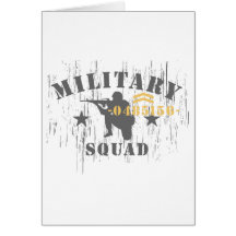 Military Squad Cards